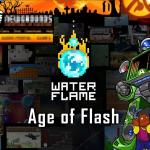 poster Strike force heroes. Rocket race. Age of Flash